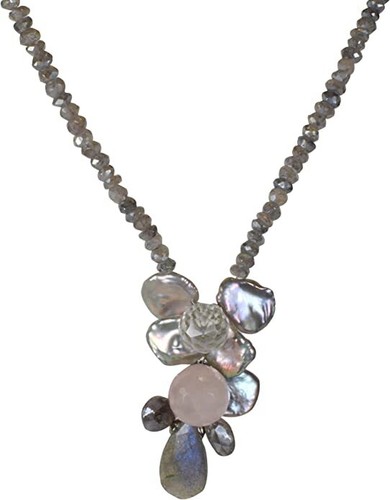 Edelstein kette labradorit - edelstein,