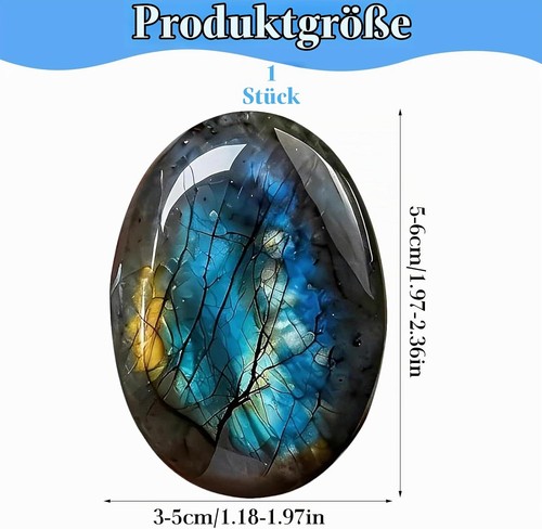 Labradorit oval - labradorit,