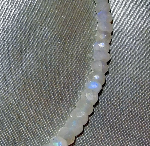 Kette regenbogen mondstein - kette,