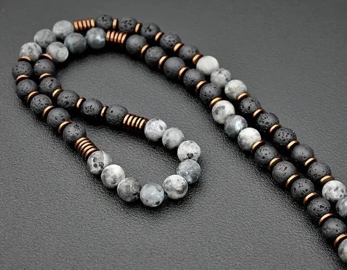 Labradorit lava kette - ***,