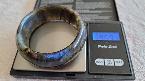 Massiver labradorit armreif - labradorit,