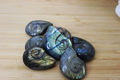Labradorit edelstein cabochons - labradorit, edelstein-cabochons