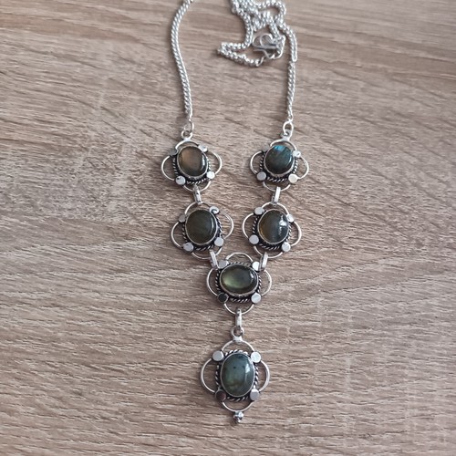 Labradorit collier - labradorit,