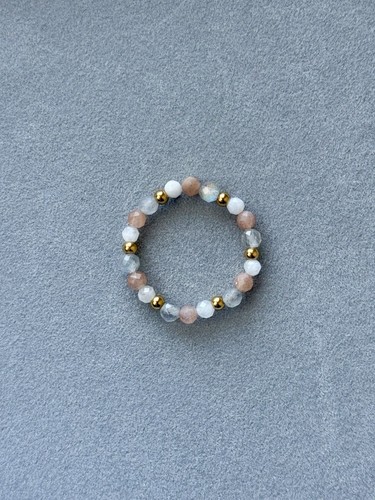Ring mit mondstein - mit,